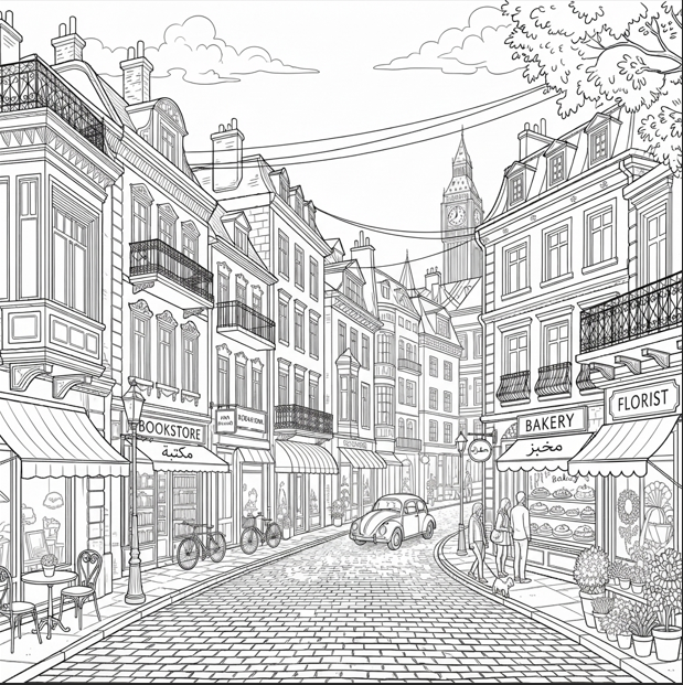 COZY NOOK : A Mindful Coloring Journey for Adults