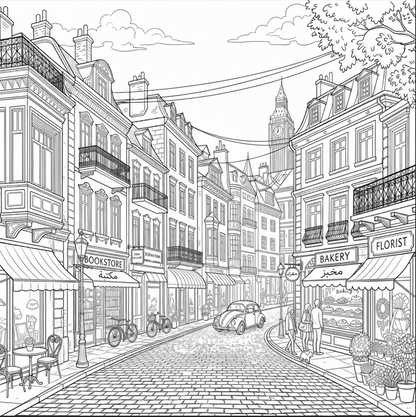COZY NOOK : A Mindful Coloring Journey for Adults