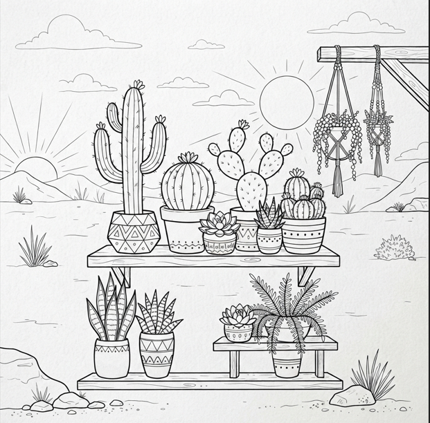 COZY NOOK : A Mindful Coloring Journey for Adults